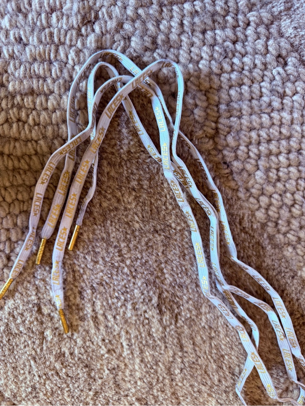 Authentic golden goose shoe laces